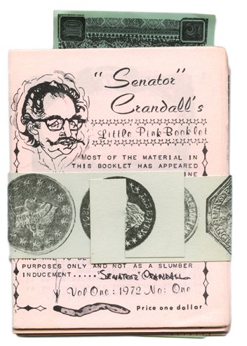 Senator Crandall's Little Pink Booklet, Vol. 1 No. 1 (1972)